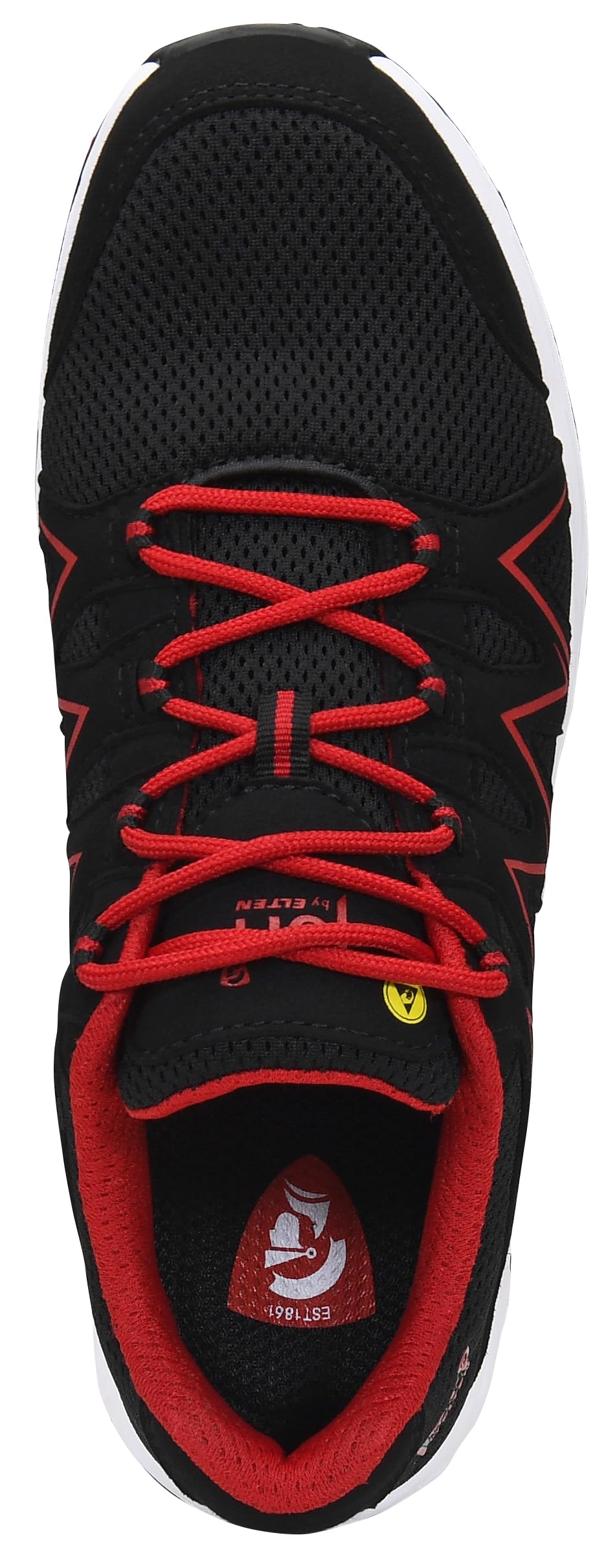 elten-trainers-jo-speedy-black-red-low-esd-s1p-gr-43 image 6