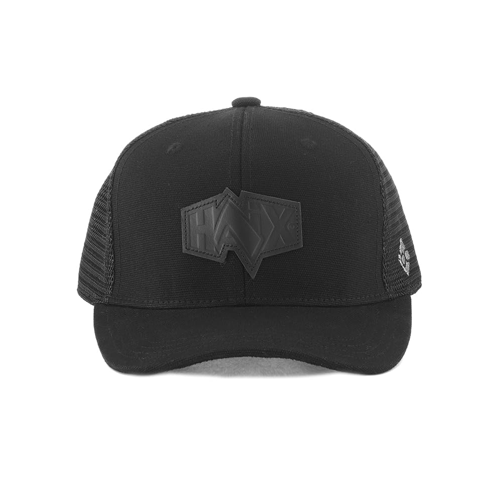 haix-black-eagle-cap-mono-basecap-schwarz-baumwolle-mesh image 2