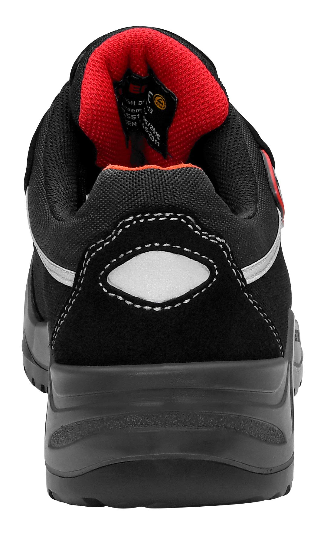 elten-senex-al-esd-s3-halbschuh-gr-38-weit-schwarz-rot image 5