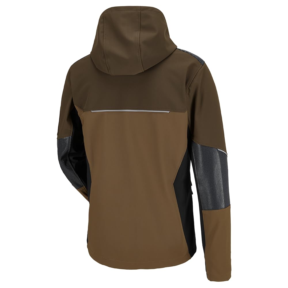 haix-enforce-flextreme-softshell-jacket-gr-xs-braun-wasserabweisend image 2