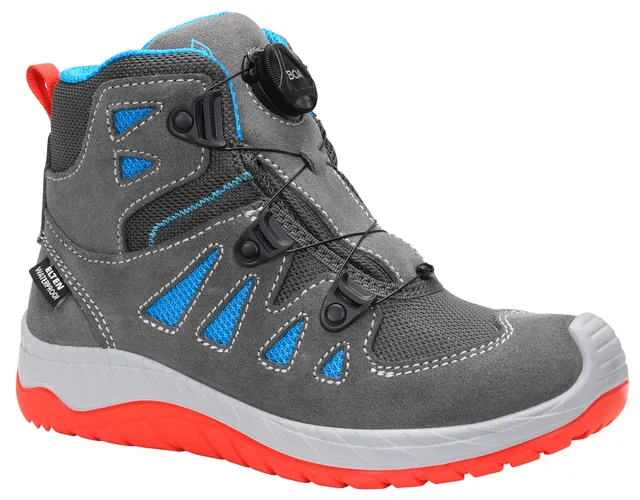 elten-maddox-kids-boa-grey-red-mid-kinderstiefel-gr-30-grau image 1