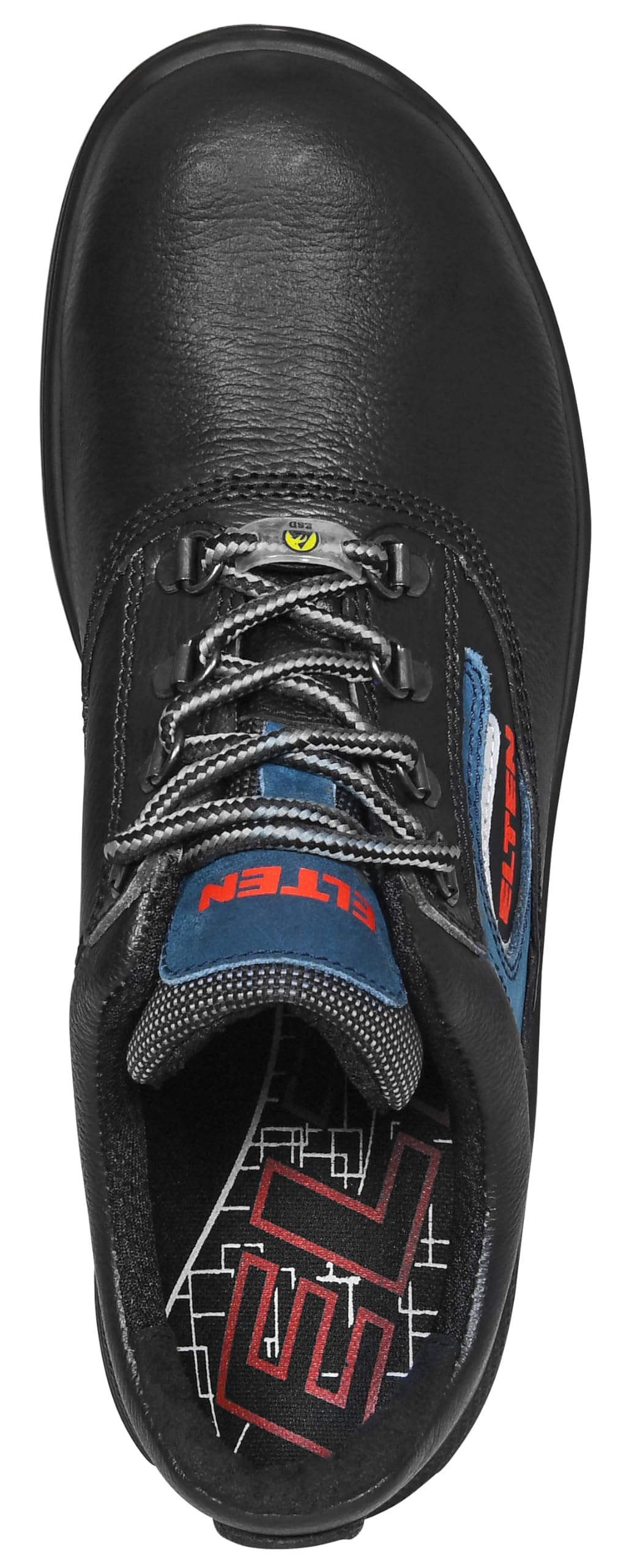elten-new-classics-bruno-esd-s2-sicherheitsschuh-schwarz-blau-gr-43 image 2