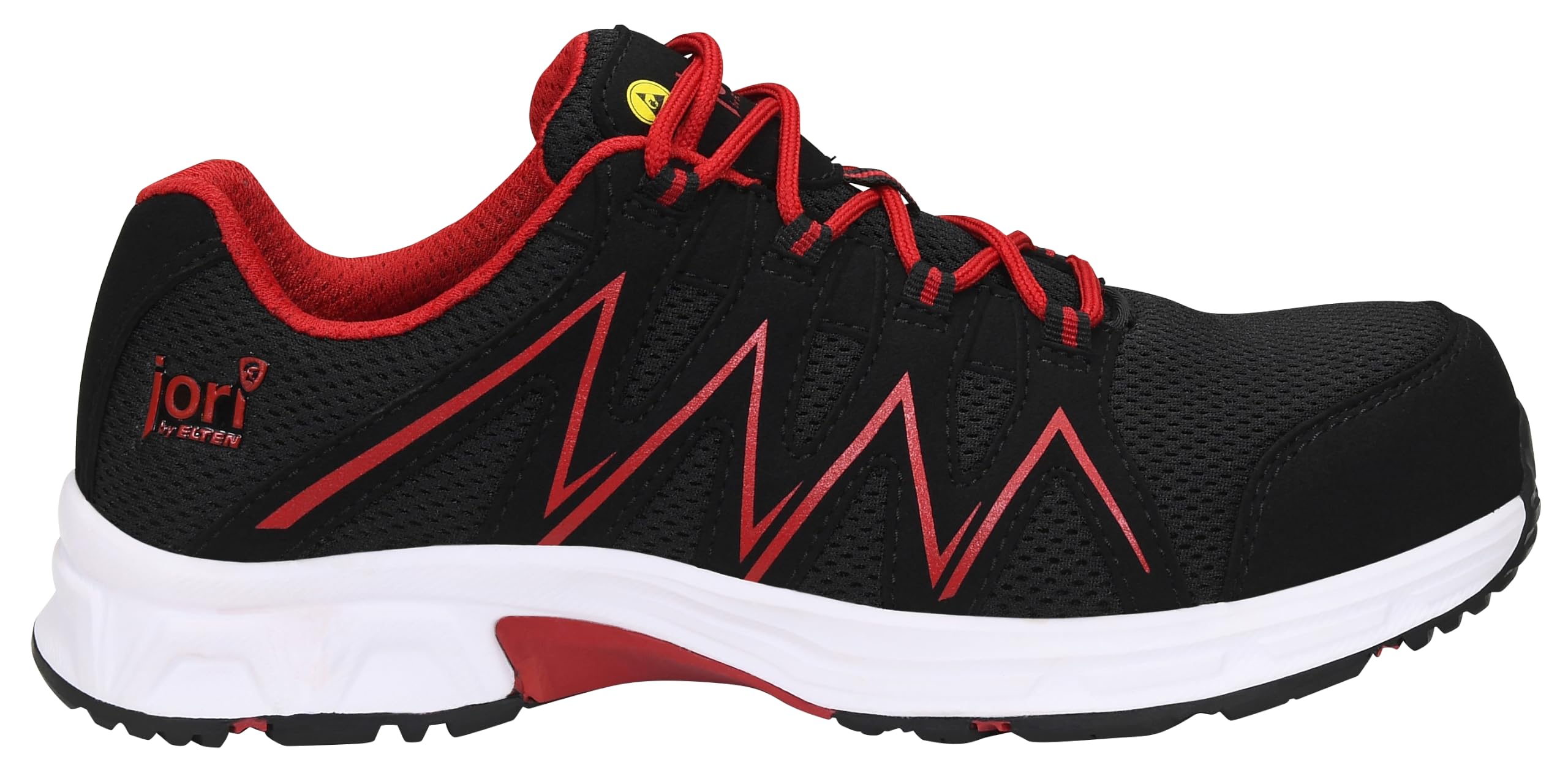 elten-trainers-jo-speedy-black-red-low-esd-s1p-gr-43 image 2
