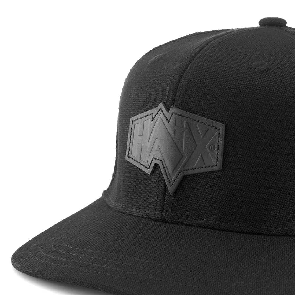 haix-black-eagle-cap-mono-basecap-schwarz-baumwolle-mesh image 3