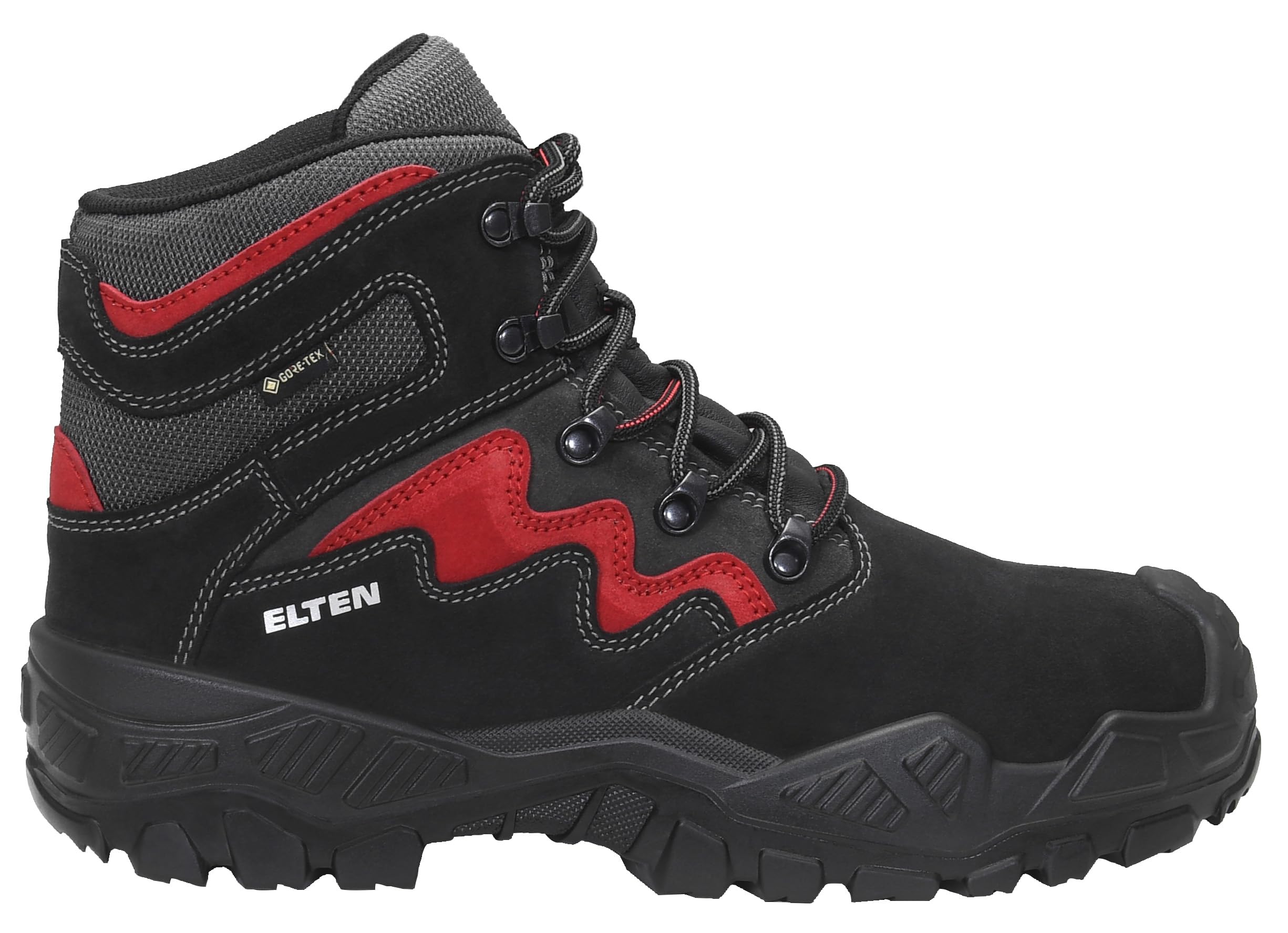 elten-safety-grip-mick-gtx-black-red-mid-s3s-wr-gr-43-stiefel image 2