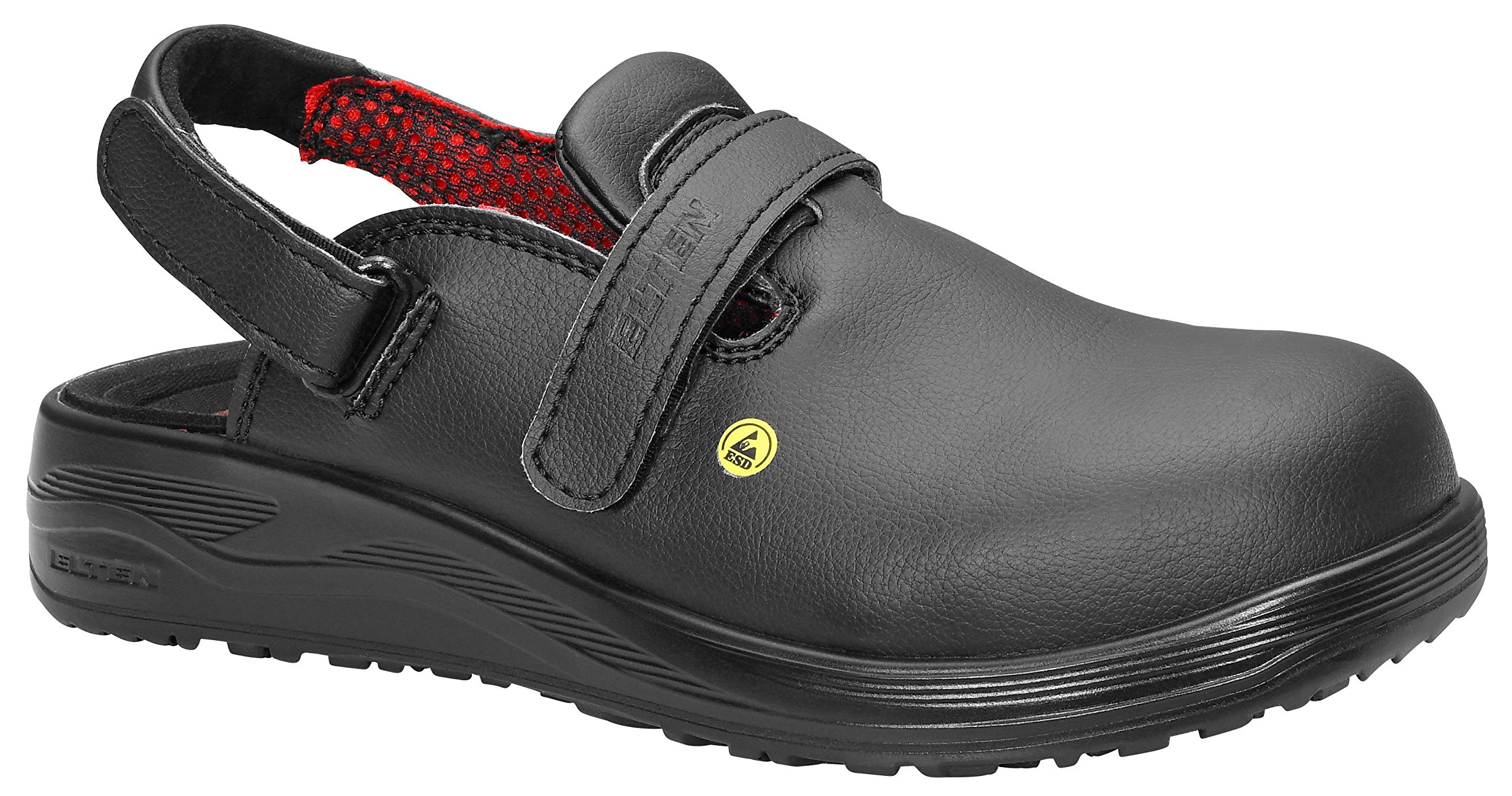 elten-mia-black-esd-sb-sicherheitsclog-schwarz-gr-42-stahlkappe image 1