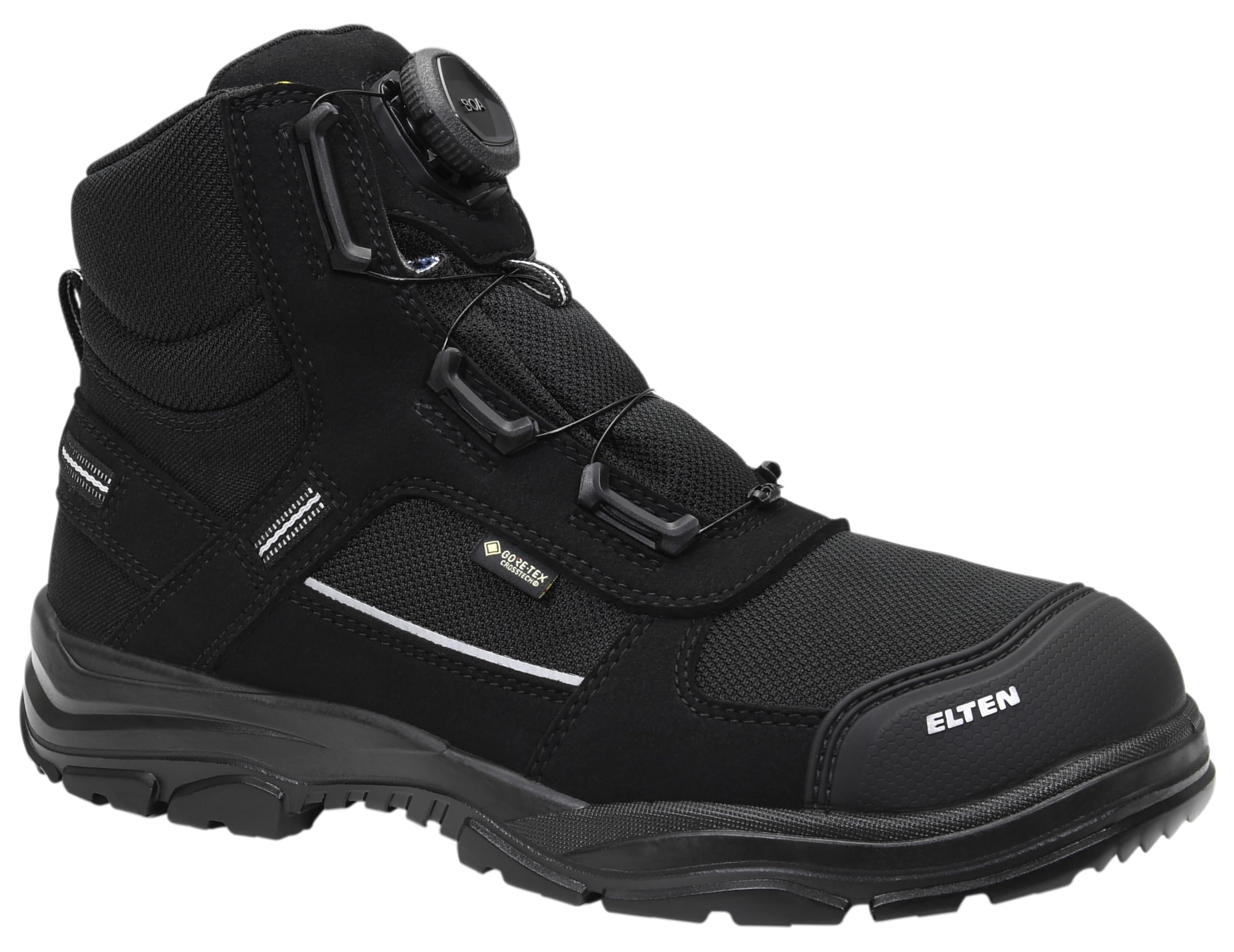 elten-matthew-pro-boa-gtx-mid-esd-s3-sicherheitsstiefel-schwarz-40-wasserdicht image 1