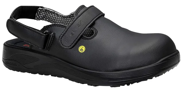 elten-white-michel-black-esd-sb-sicherheitsclog-schwarz image 1