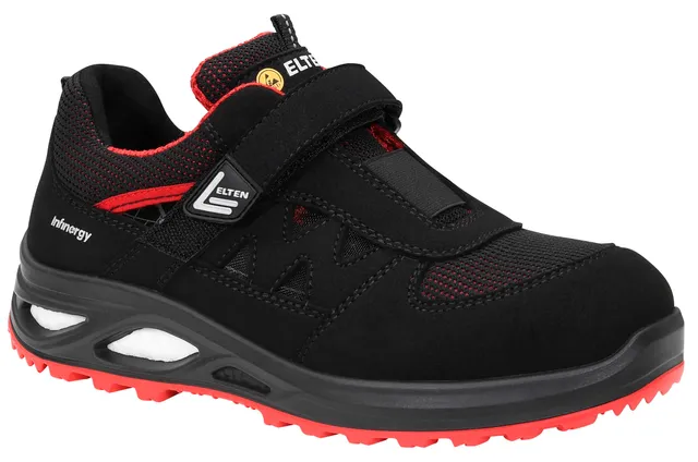 elten-hannah-xxtl-black-red-easy-esd-s1ps-sandale-gr-38 image 1