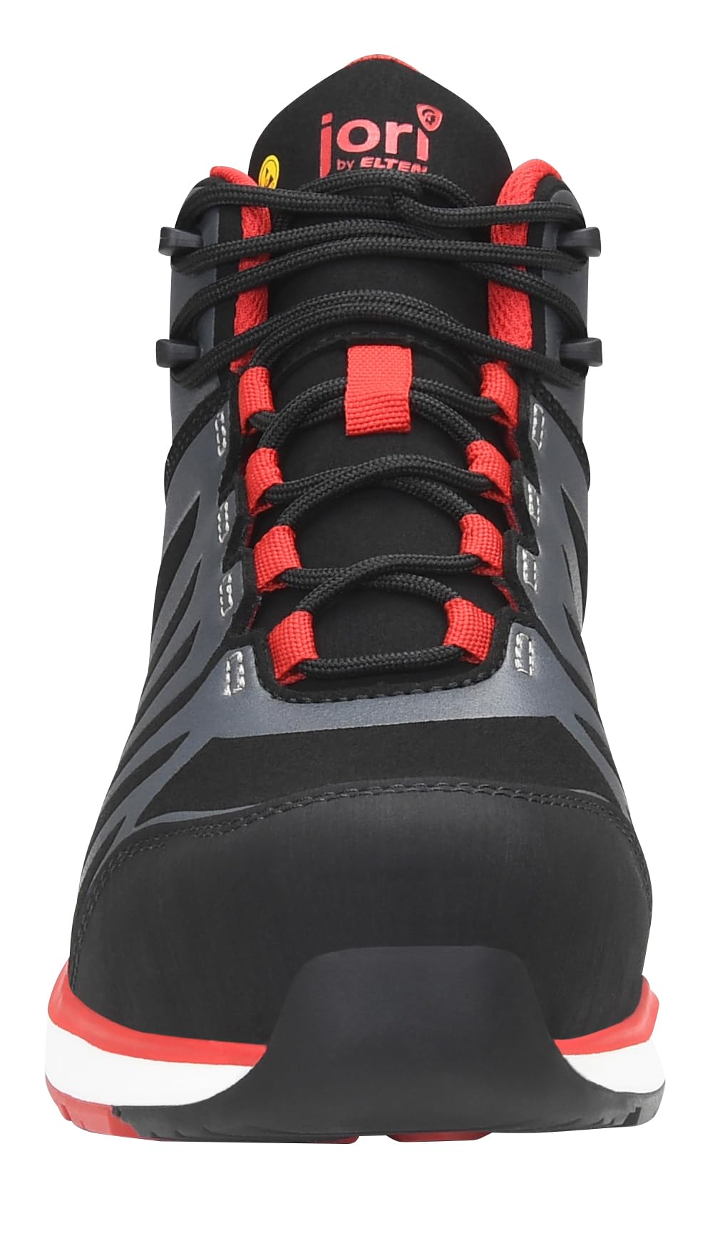 elten-trainers-jo-rapid-mid-esd-s3s-stiefel-gr-43-schwarz-rot image 4