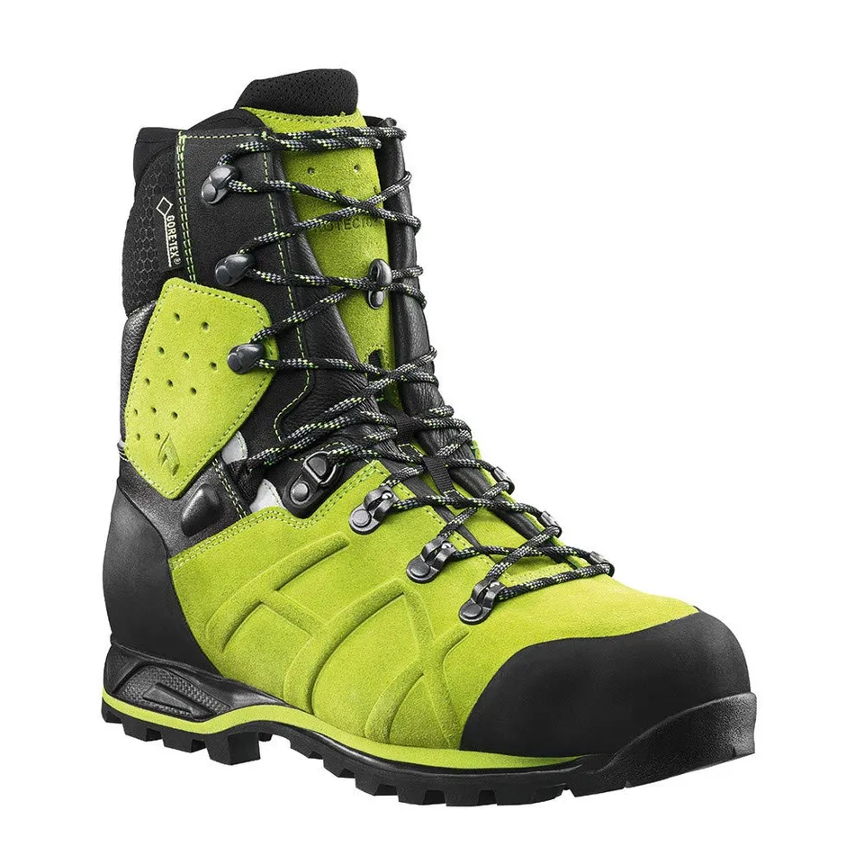 haix-protector-ultra-schnittschutzschuh-lime-green-gore-tex image 1