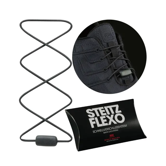 steitz-secura-vd-flexo-schn-rung-gummi-schn-rsenkel-schwarz image 1