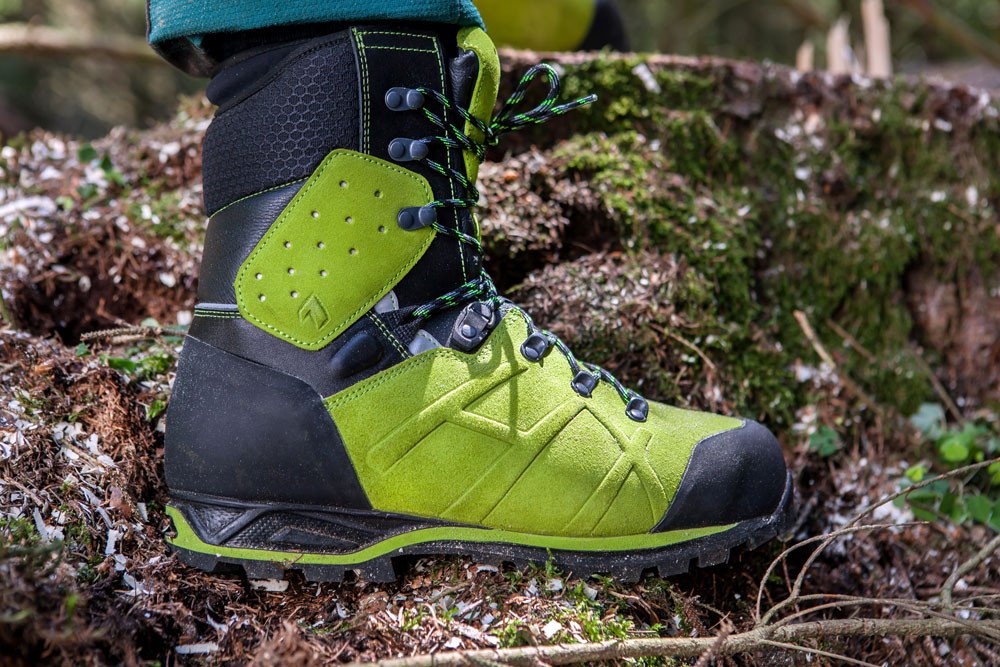 haix-protector-ultra-schnittschutzschuh-lime-green-gore-tex image 4