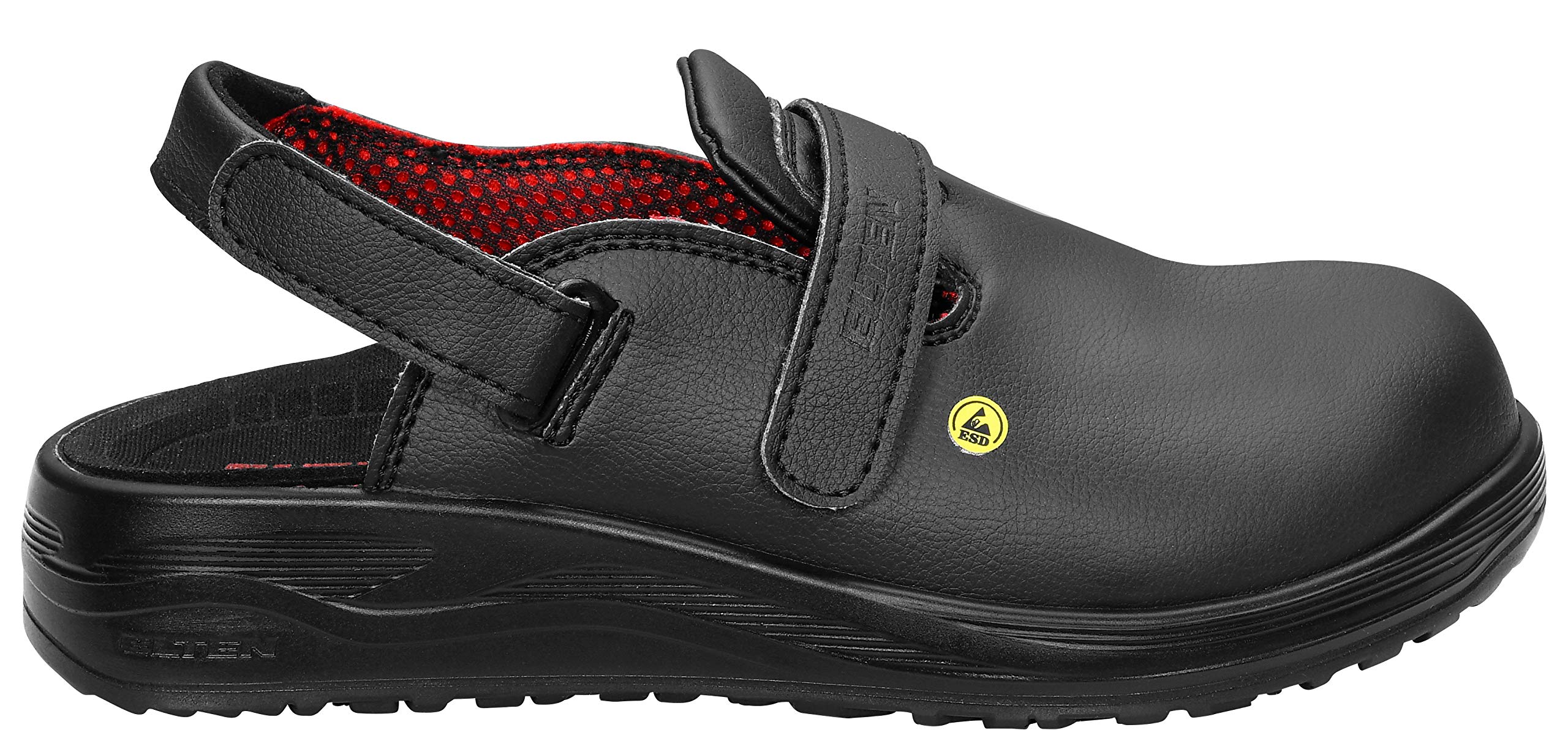 elten-mia-black-esd-sb-sicherheitsclog-schwarz-gr-42-stahlkappe image 2