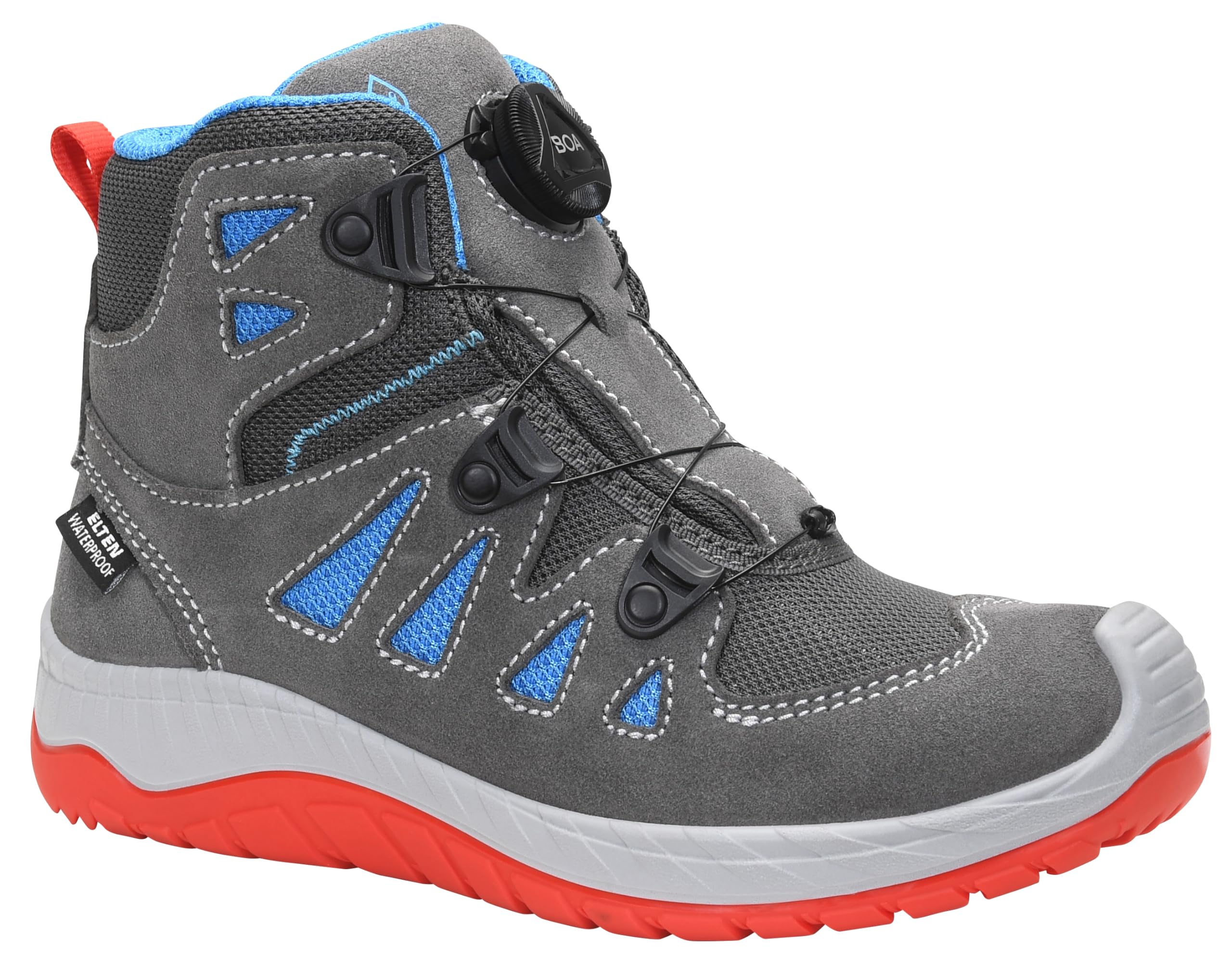 elten-maddox-kids-boa-grey-red-mid-kinderstiefel-gr-30-grau image 1
