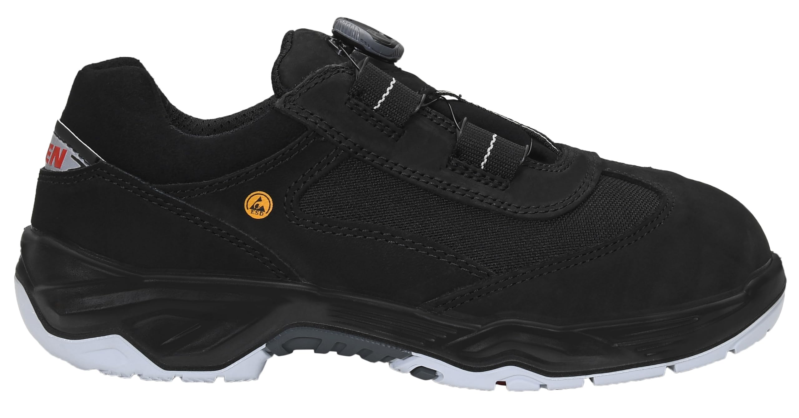 elten-crossworker-dustin-boa-low-esd-s3-sicherheitsschuh-schwarz-gr-36 image 2