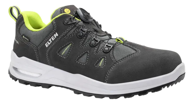 elten-riley-xxf-boa-gtx-grey-lime-low-esd-o2-berufsschuh-gr-40-wr image 1