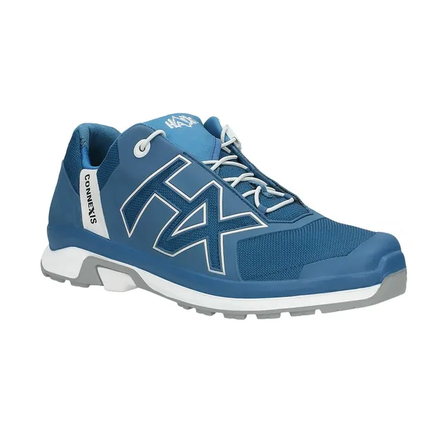 haix-connexis-air-2-0-low-sneaker-blau-silber-gr-44-atmungsaktiv image 1