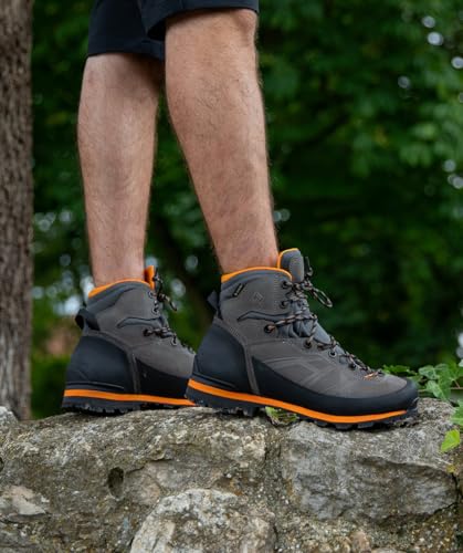 haix-ramble-gtx-grey-orange-wanderschuh-wasserdicht-gr-43 image 6