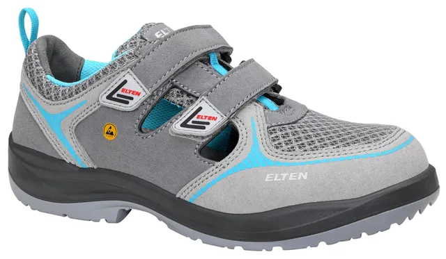 elten-trainers-mila-aqua-easy-esd-sandale-40-eu-schmal-grau-lederfrei image 1