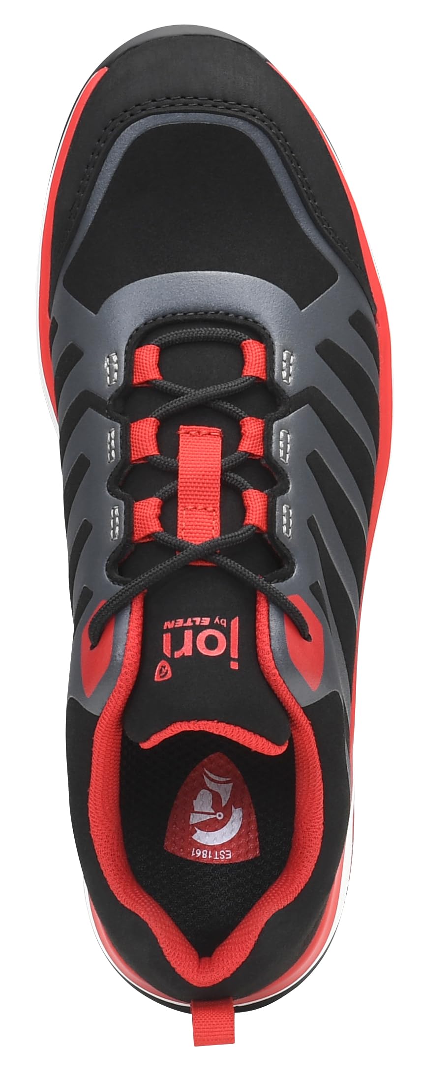 elten-trainers-jo-rapid-black-red-low-esd-s3s-schuh-43 image 6