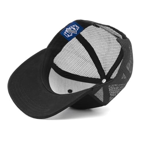 haix-black-eagle-cap-mono-basecap-schwarz-baumwolle-mesh image 8