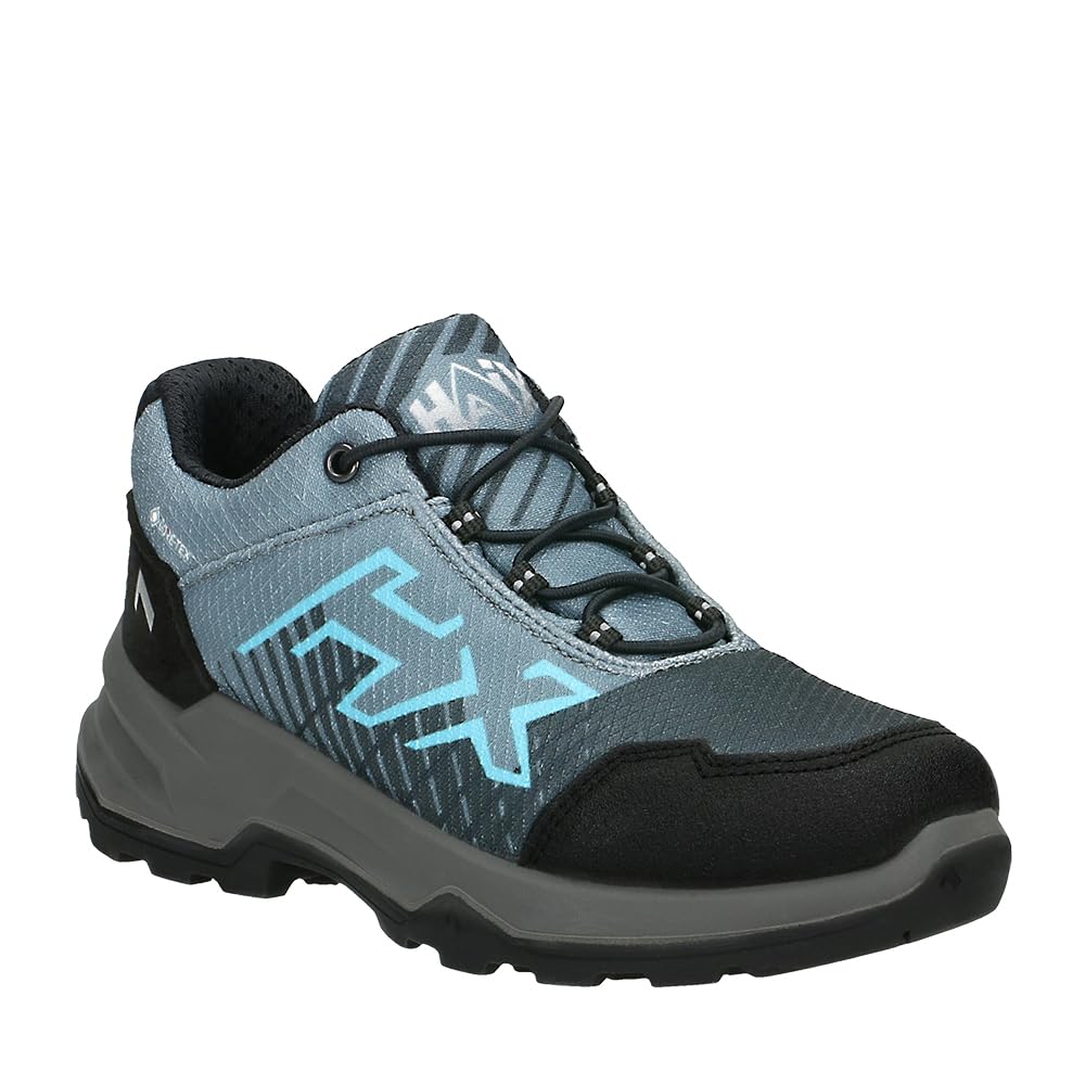 haix-future-hero-gtx-low-kinderschuh-grey-teal-gr-34-wasserdicht image 1
