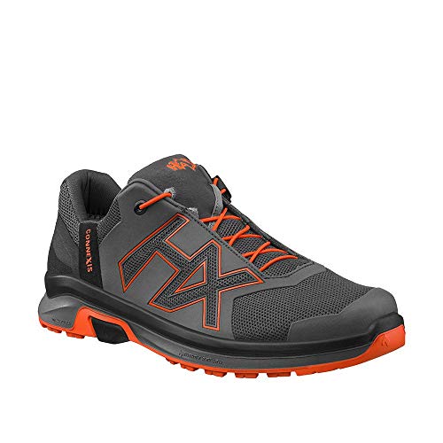 haix-connexis-go-gtx-low-freizeitschuh-grau-orange image 4