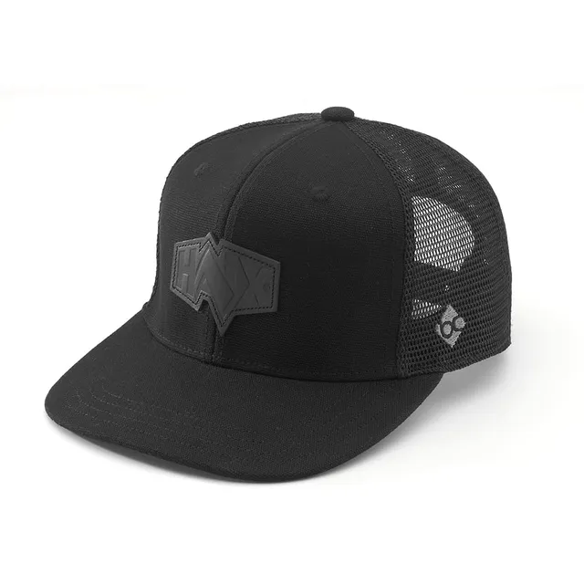 haix-black-eagle-snapback-cap-mono-schwarz-netz-verstellbar image 1