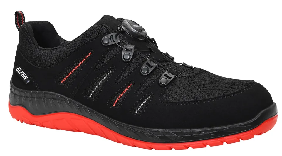 elten-wellmaxx-maddox-boa-low-sicherheitsschuh-s3-schwarz-rot image 1