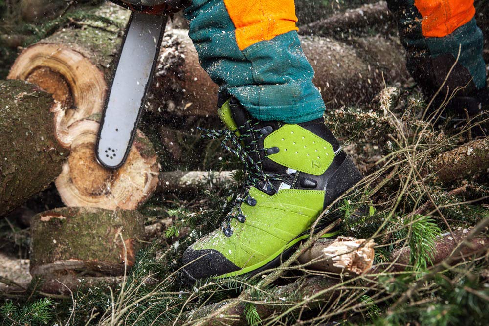 haix-protector-ultra-schnittschutzschuh-lime-green-gore-tex image 7