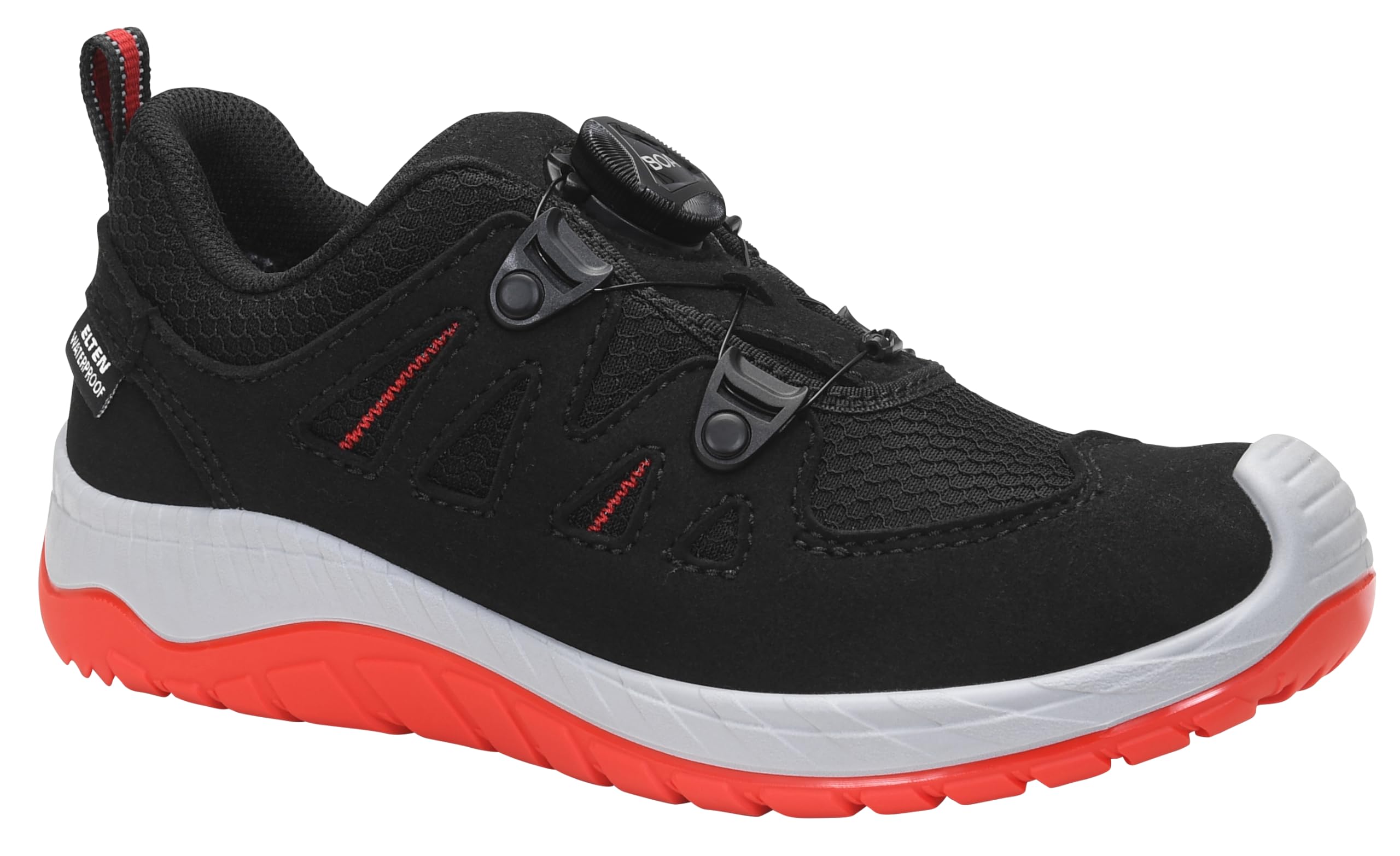 elten-maddox-kids-boa-grey-red-low-kinderschuh-schwarz-sportlich image 1
