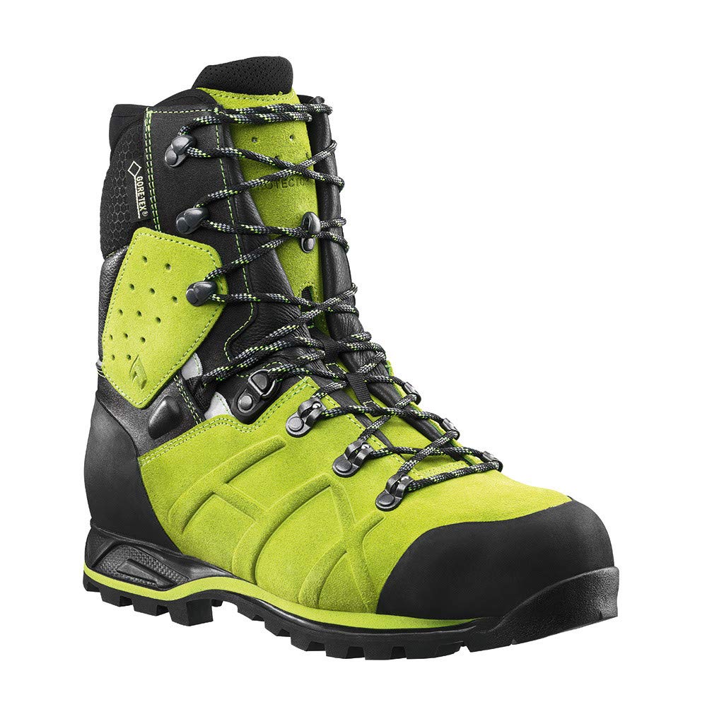 haix-protector-ultra-schnittschutzschuh-lime-green-gore-tex image 1