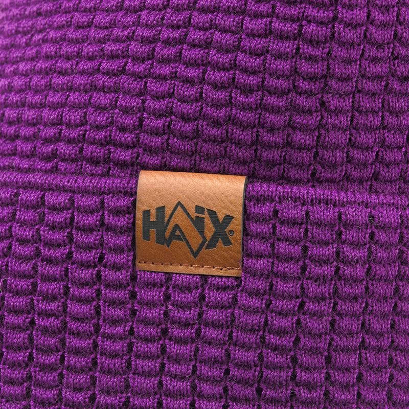 haix-black-eagle-beanie-m-tze-purple-strick-warm image 3