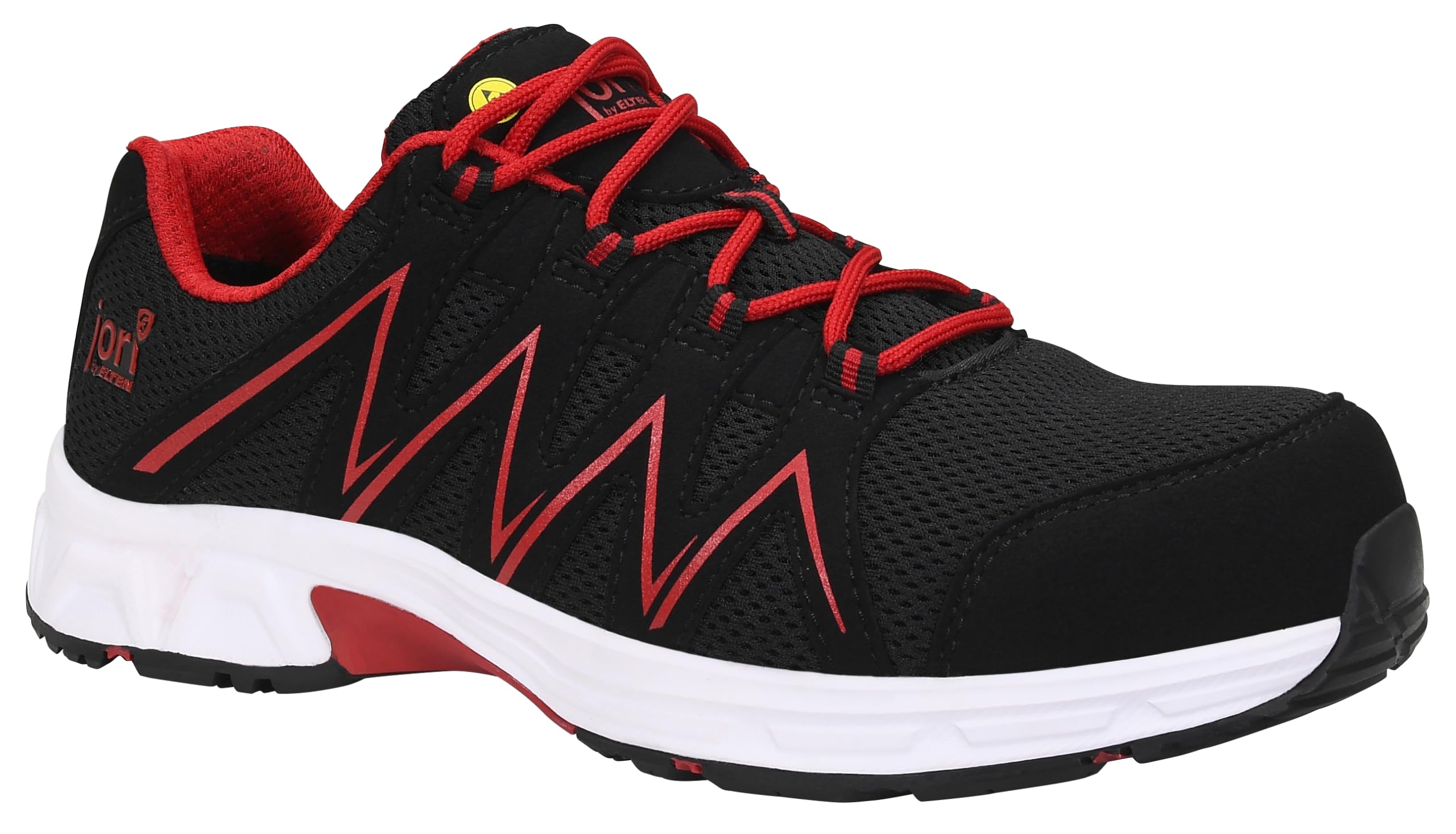 elten-trainers-jo-speedy-black-red-low-esd-s1p-gr-43 image 1